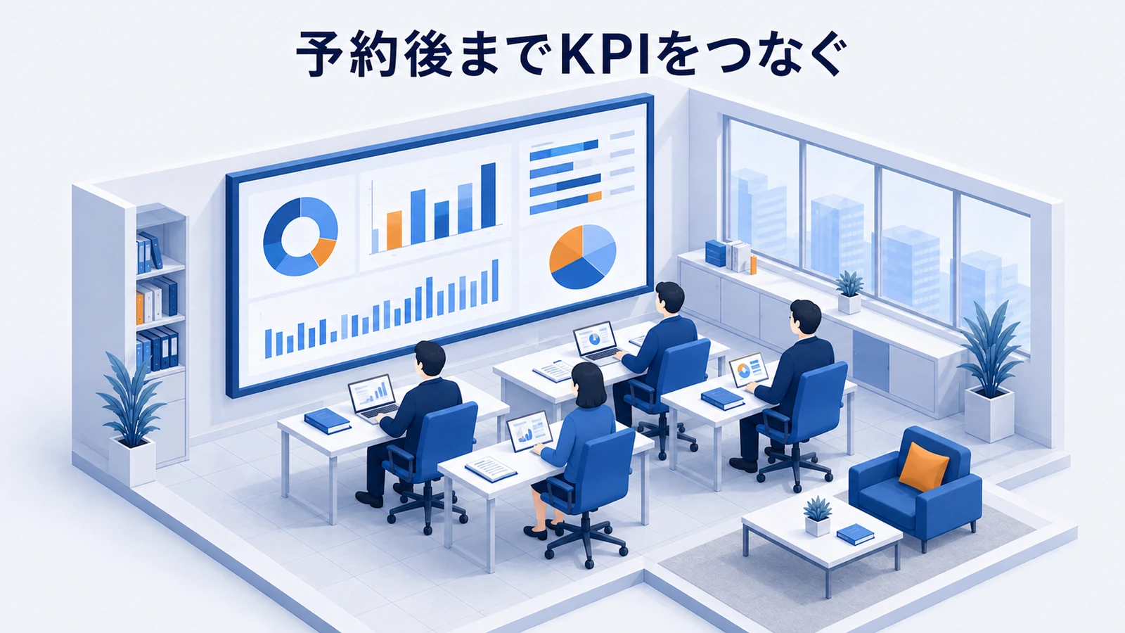 クリニック集客のKPIを予約後までつなぐ
