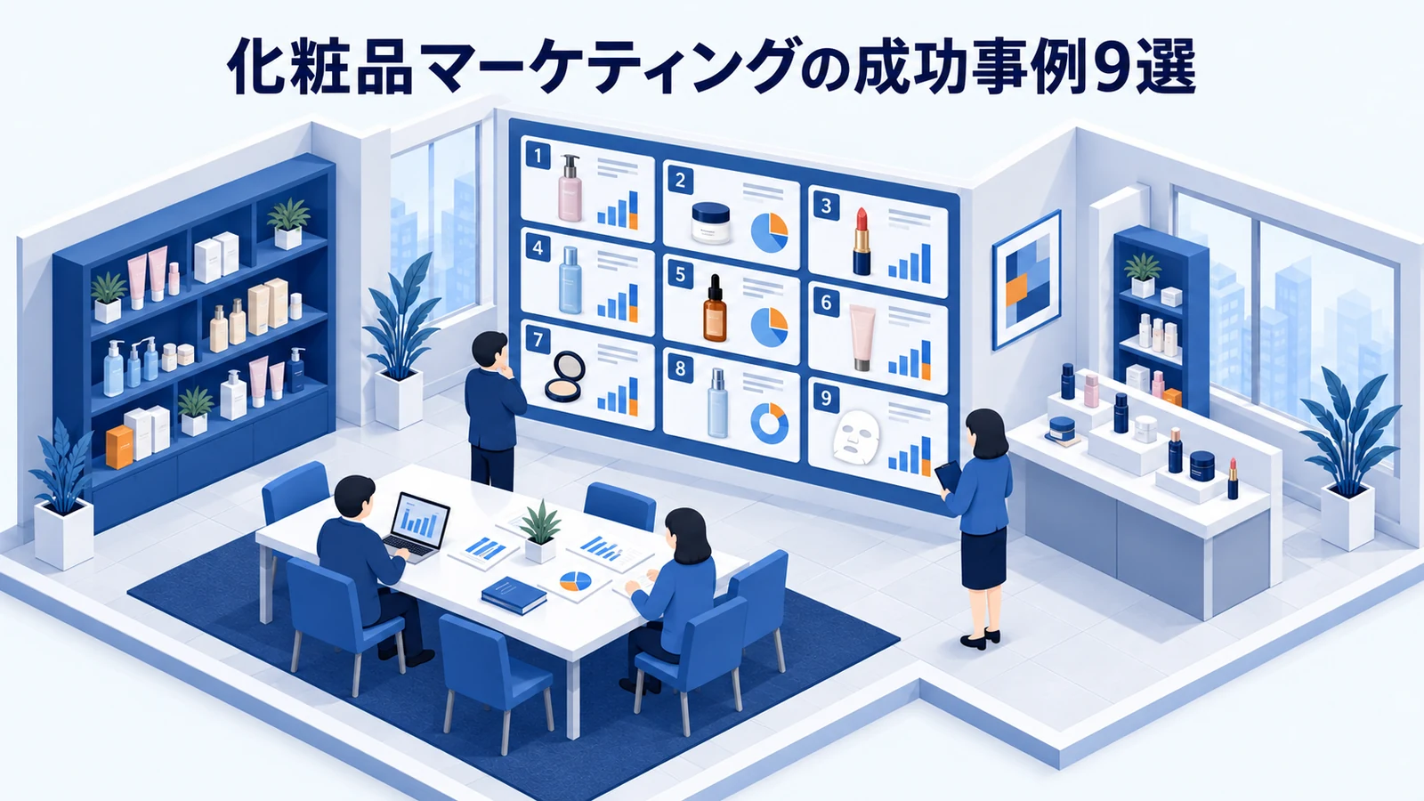 化粧品マーケティングの成功事例9選