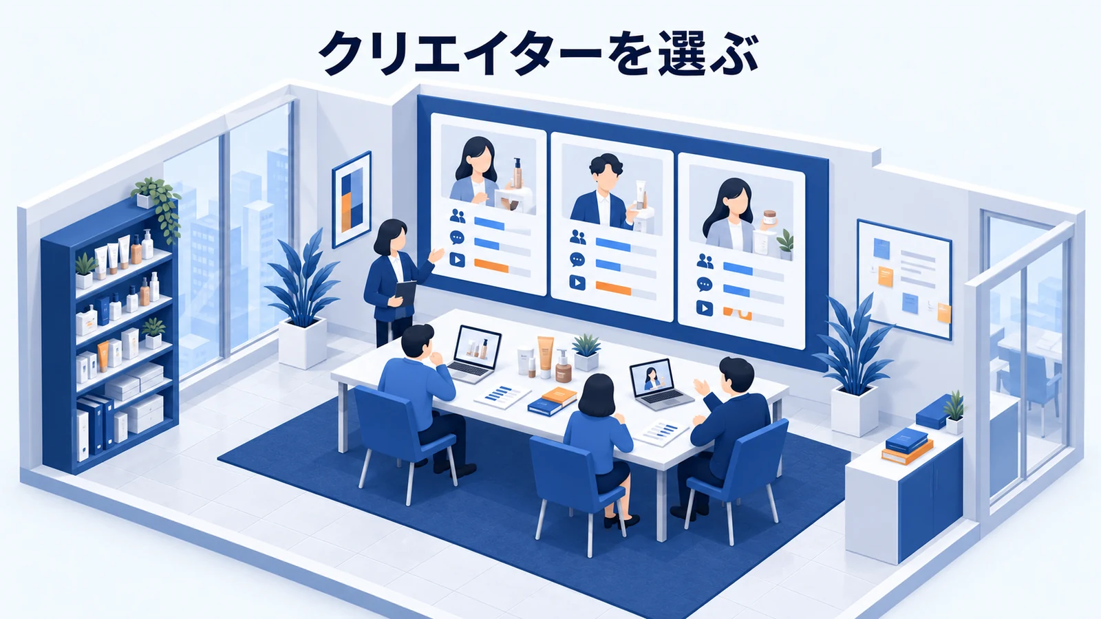 クリエイターを選ぶ