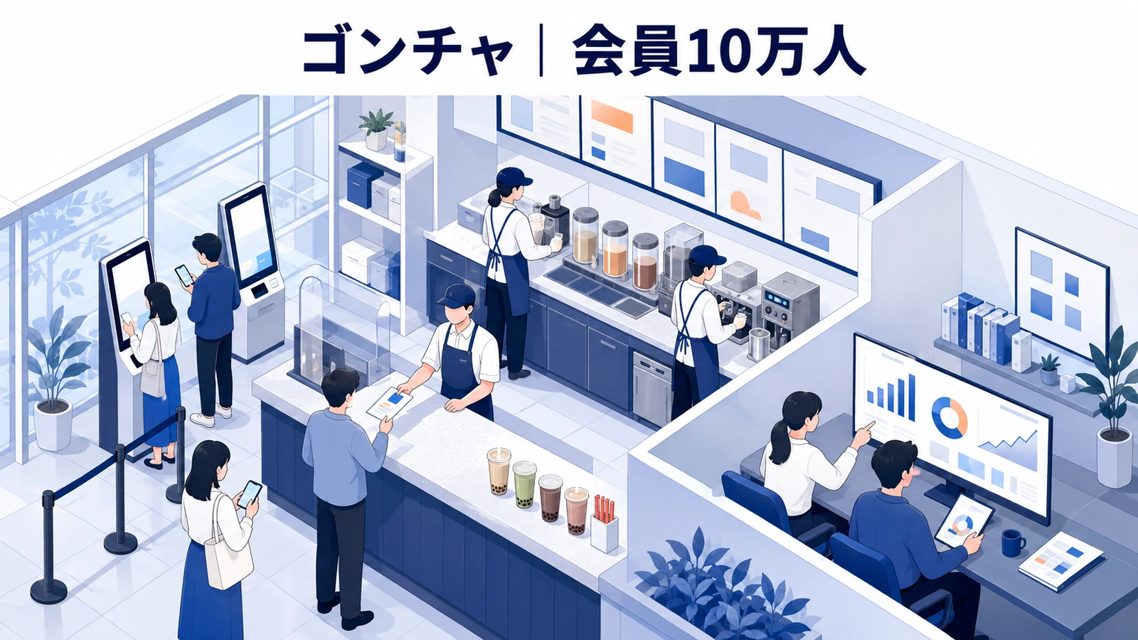 ゴンチャ｜会員10万人突破、店舗により売上最大15％増のクーポン集客成功事例