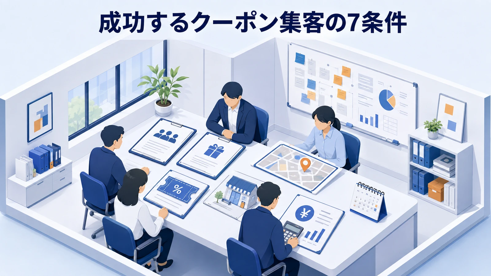 クーポン集客の成功を決める7つの条件