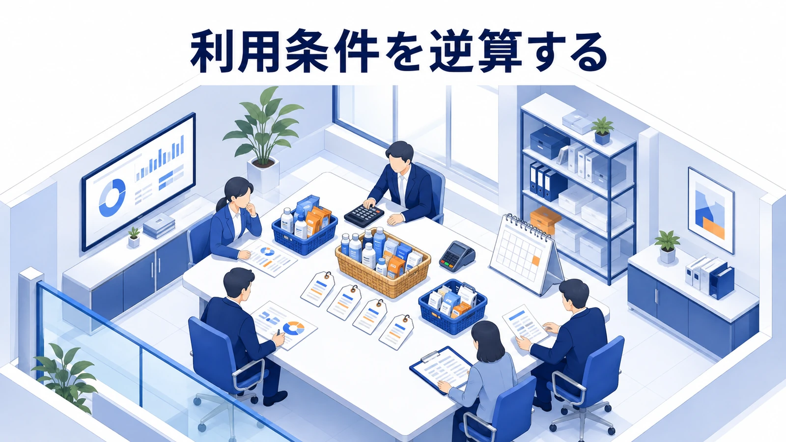 客単価と行動から利用条件を逆算する