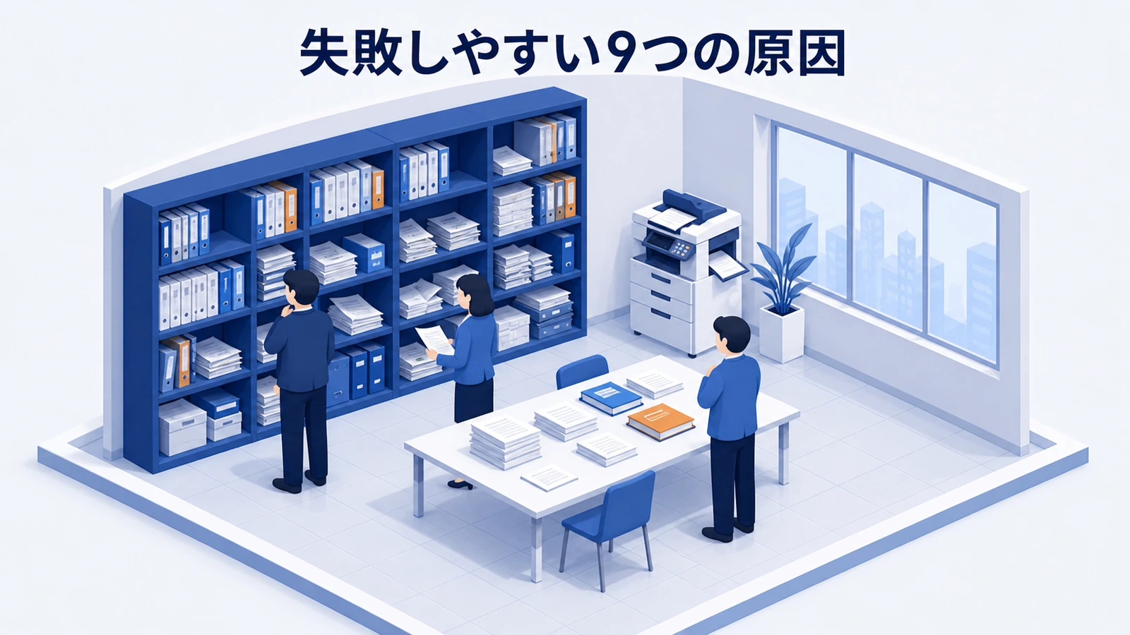 CRMマーケティングで失敗しやすい9つの原因