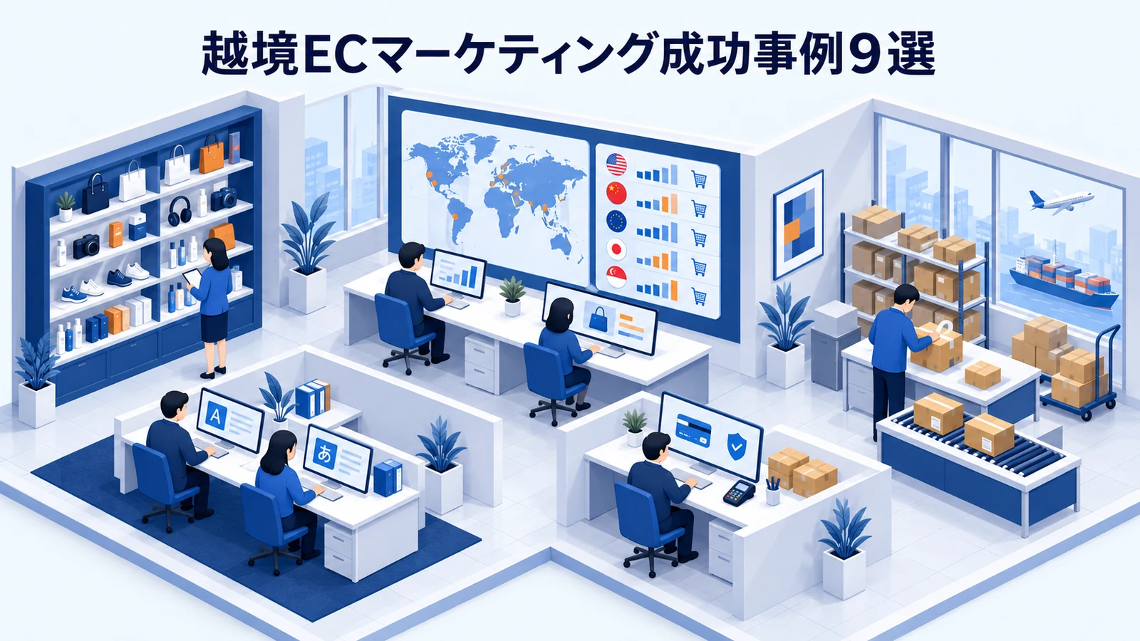 越境ECマーケティング成功事例9選