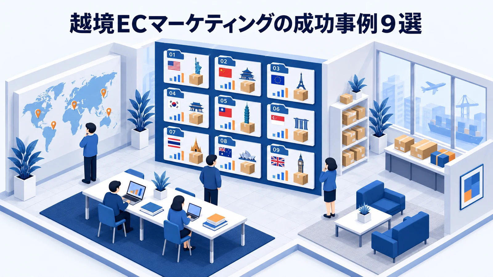 越境ECマーケティングの成功事例9選