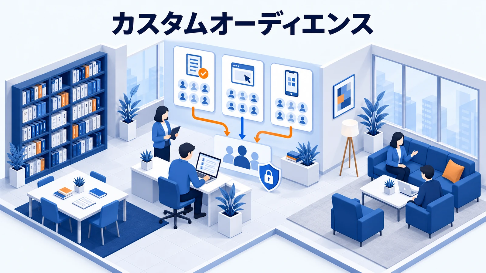 カスタムオーディエンスとは？顧客リスト・サイト訪問者の使い分けと注意点のアイキャッチ画像