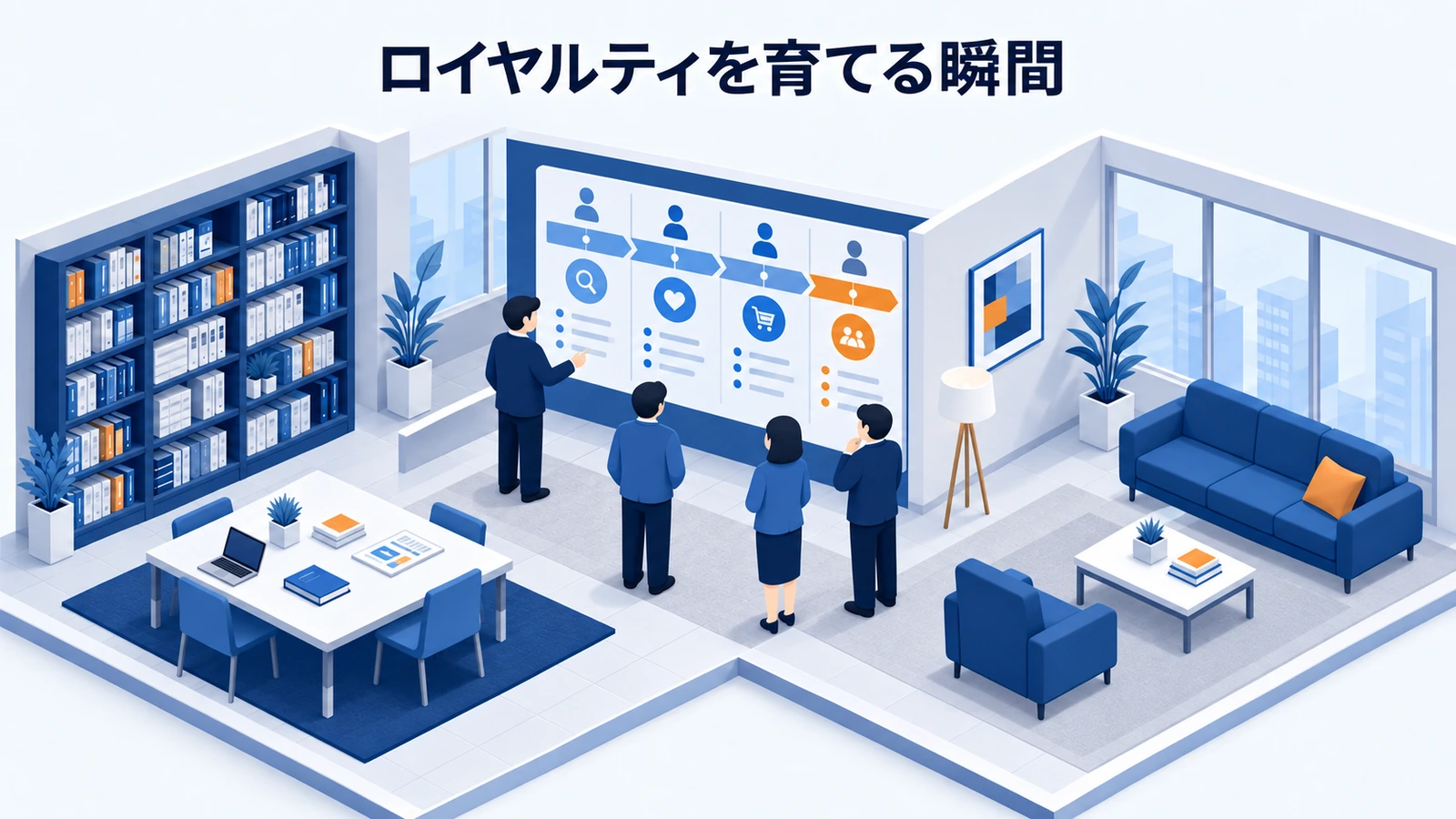 ロイヤルティを育てる瞬間