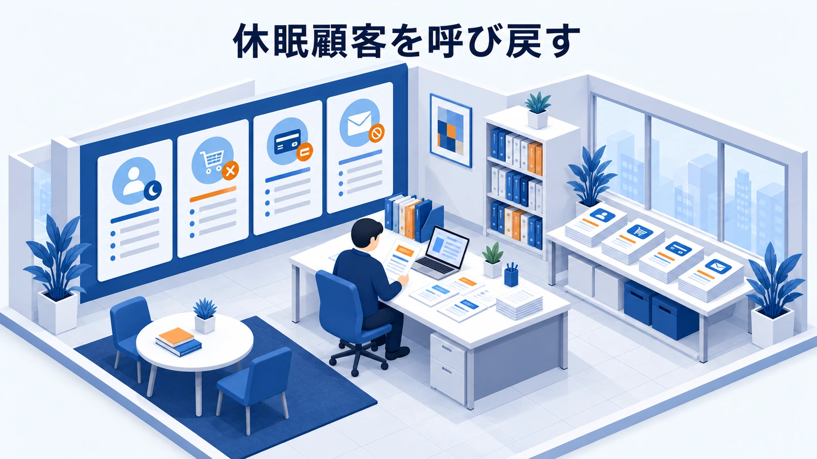 休眠顧客を呼び戻す