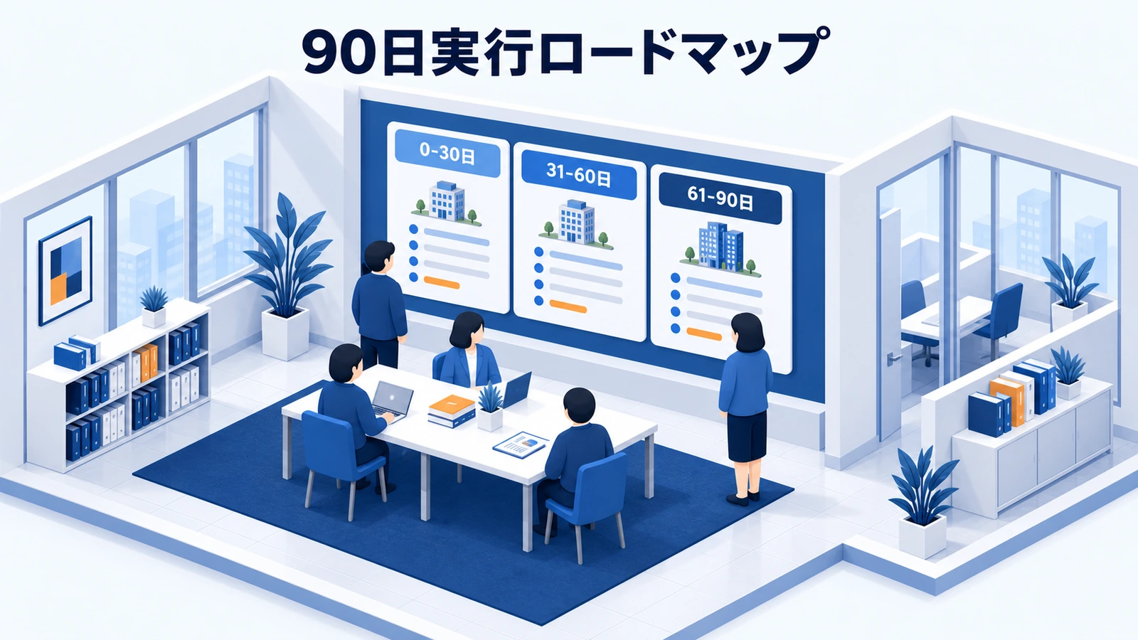 90日実行ロードマップ