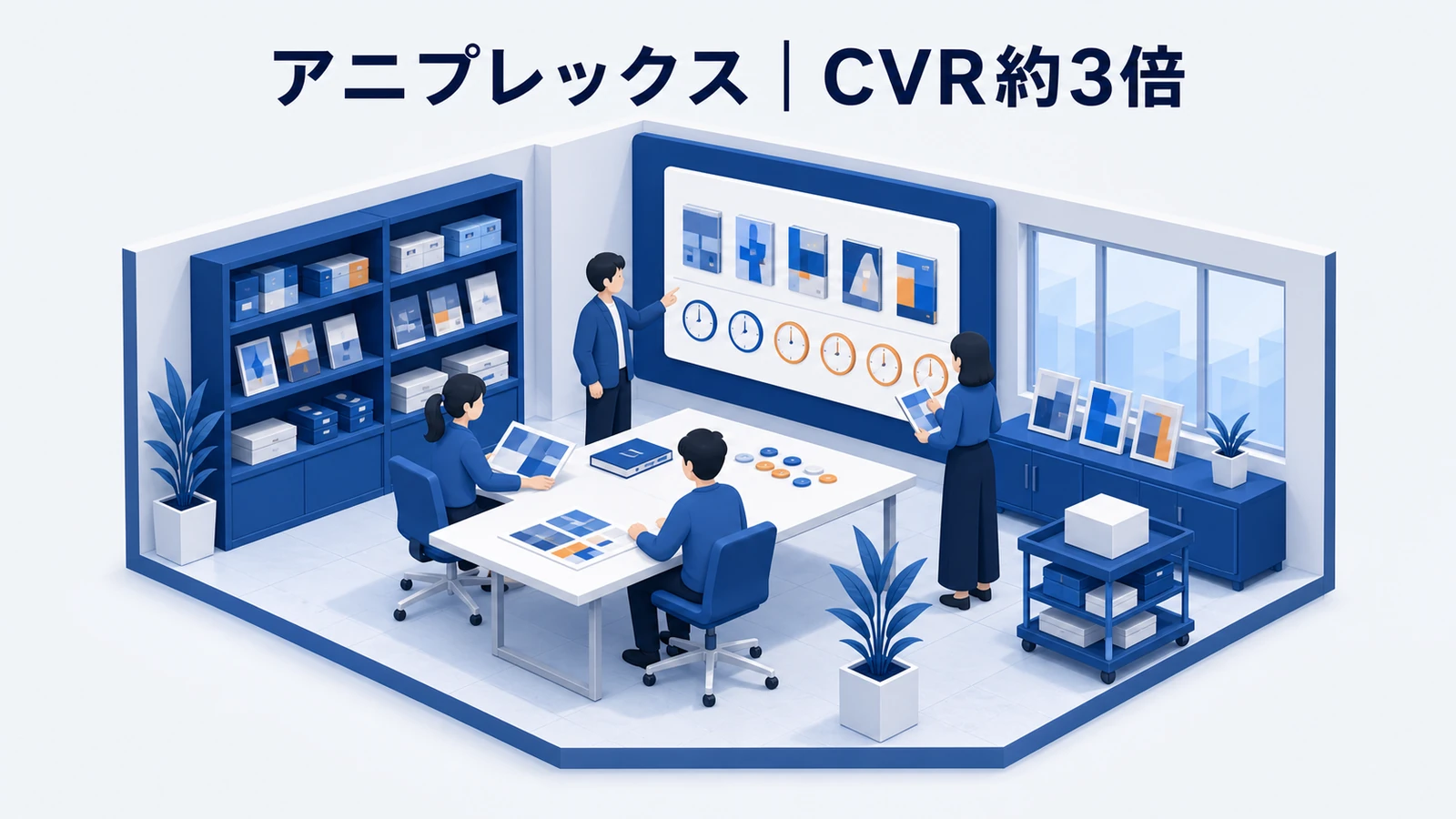 アニプレックスのCVR改善成功事例