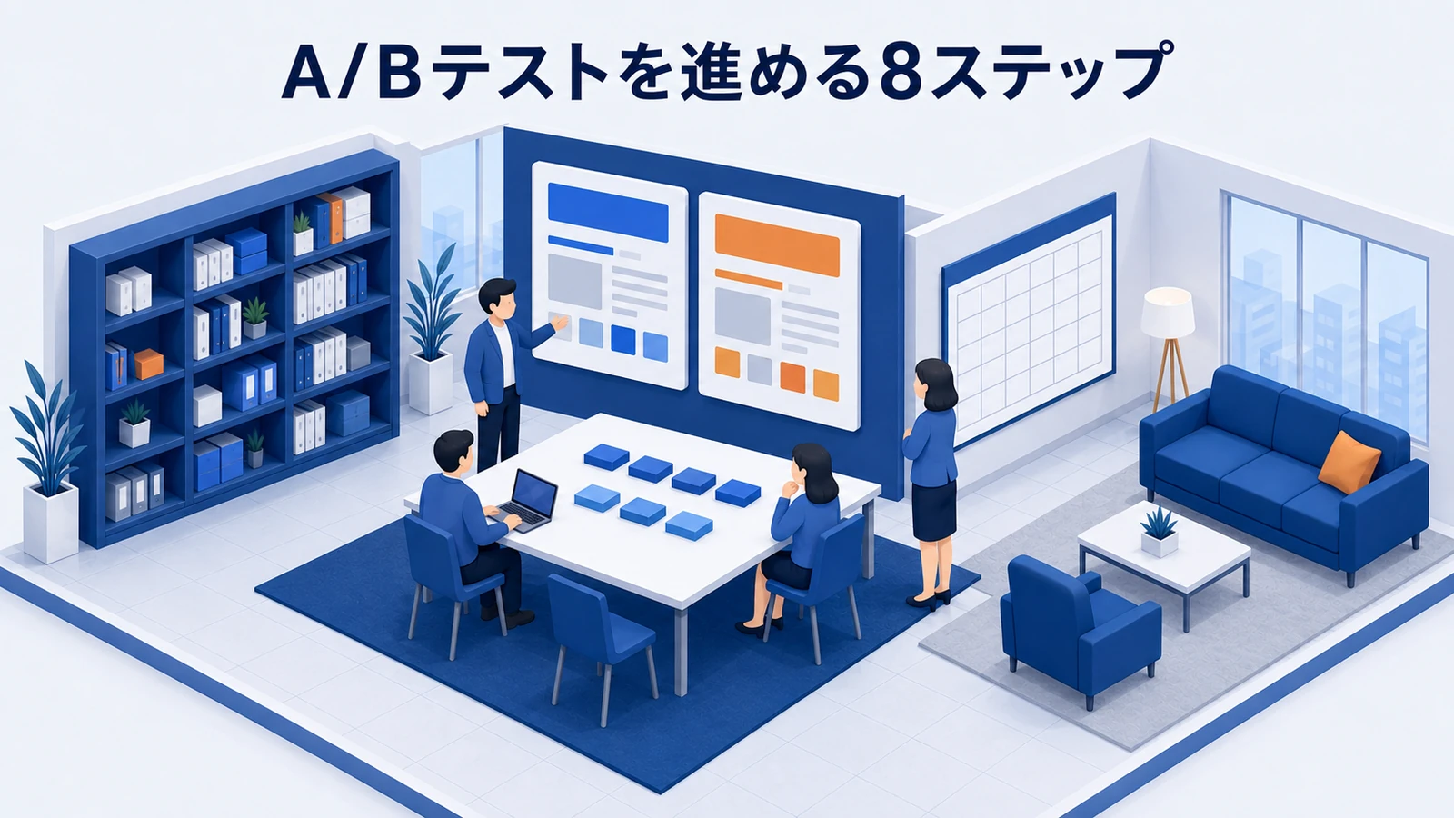 A/Bテストを進める8ステップ
