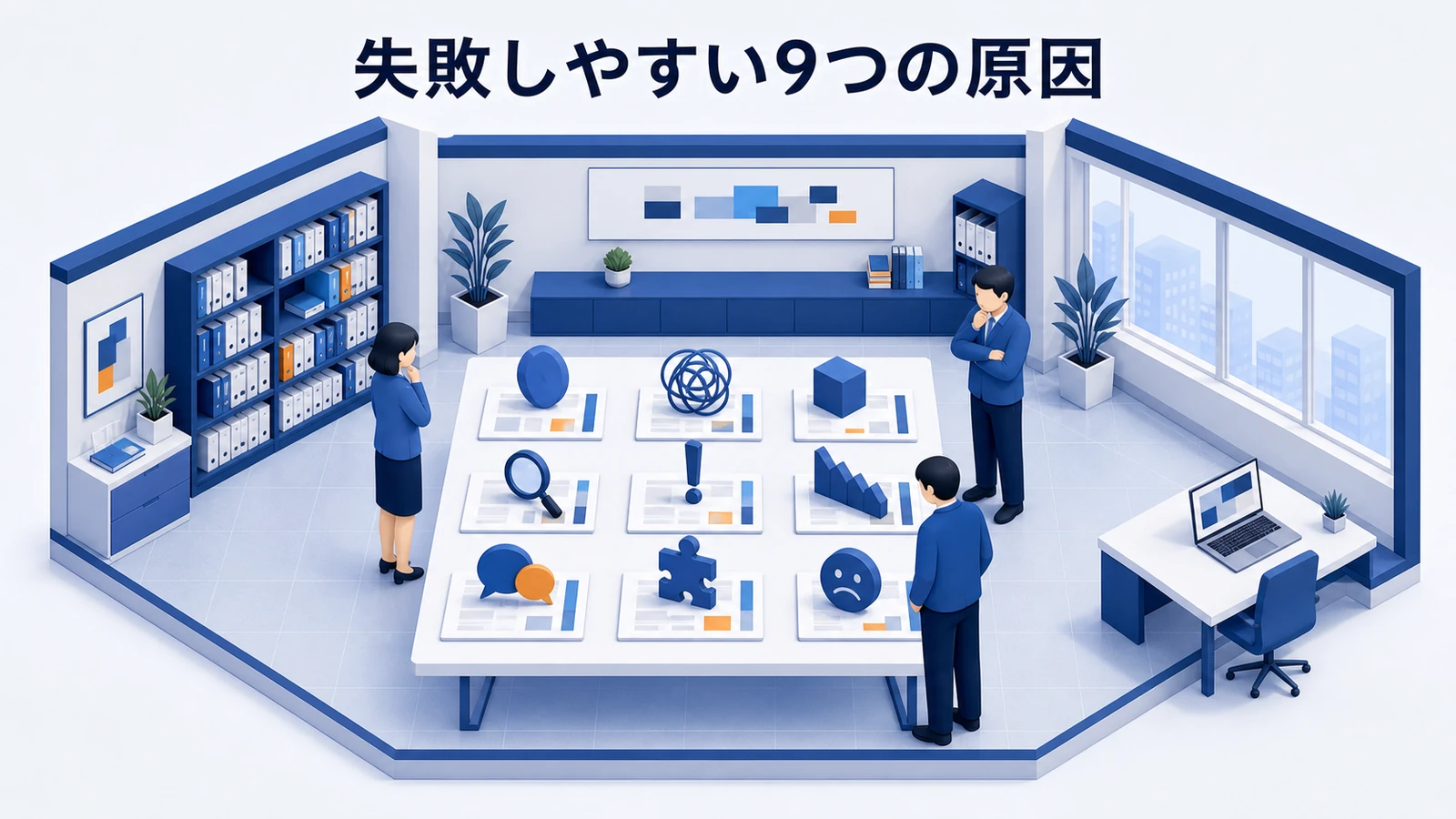 CVR改善で失敗しやすい9つの原因