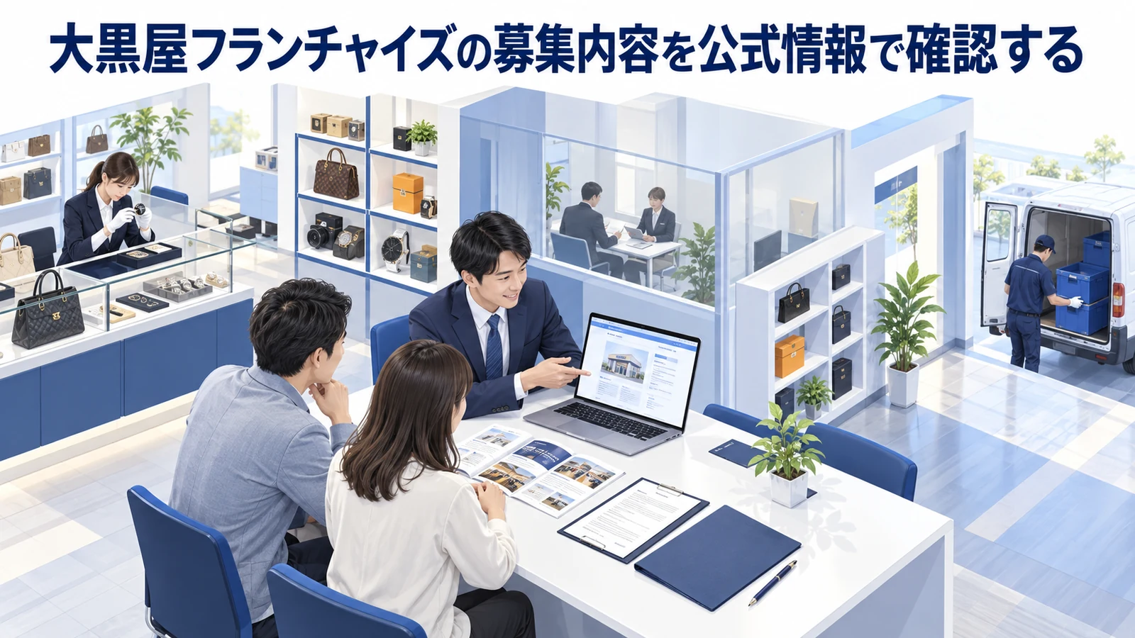 大黒屋フランチャイズの募集内容を公式情報で確認するを整理したImage 2.0図解