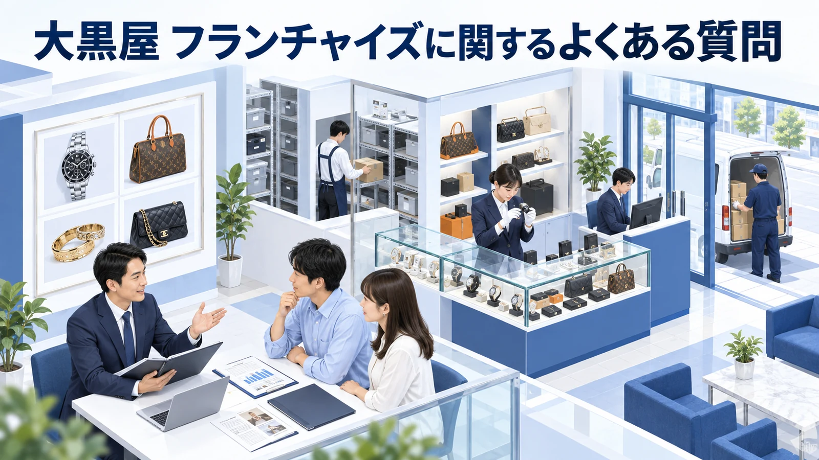大黒屋 フランチャイズの疑問を整理したImage 2.0図解