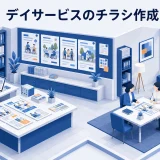 デイサービスのチラシ作成|ケアマネと家族に伝わる内容