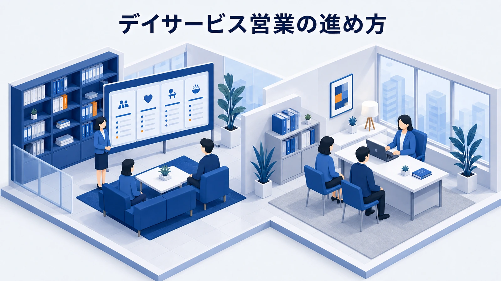 デイサービス営業の進め方｜ケアマネ連携と利用相談を増やす