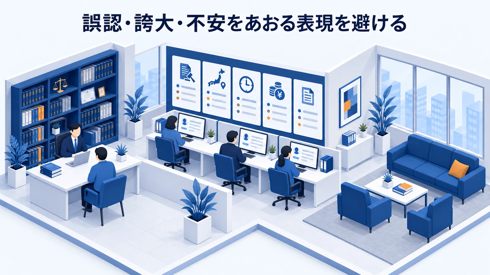「誤認・誇大・不安をあおる表現を避ける」を整理したImage 2.0図解