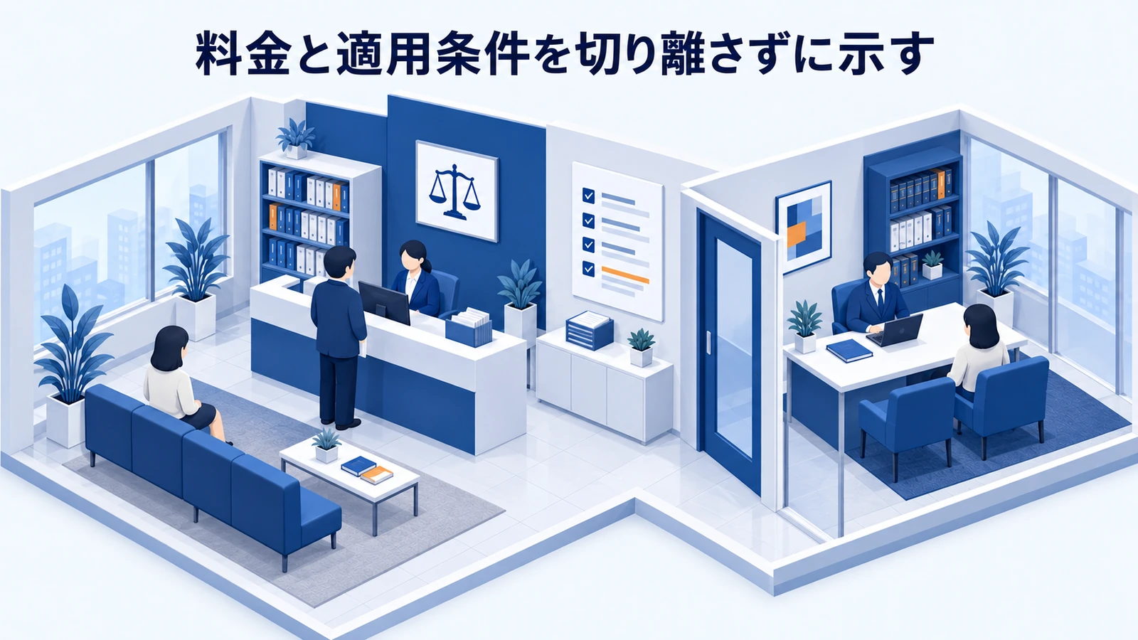 「料金と適用条件を切り離さずに示す」を整理したImage 2.0図解