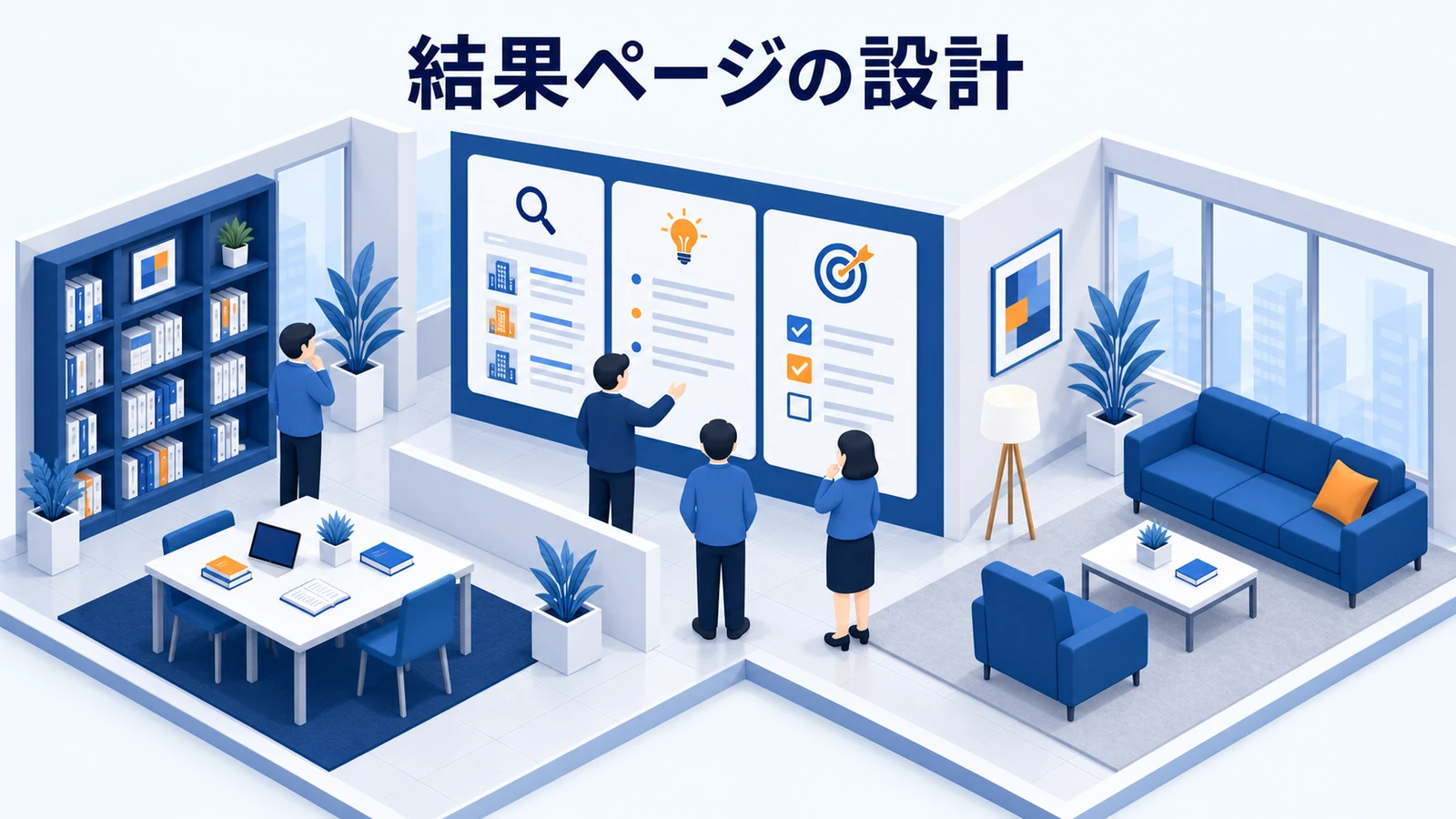 結果ページの設計