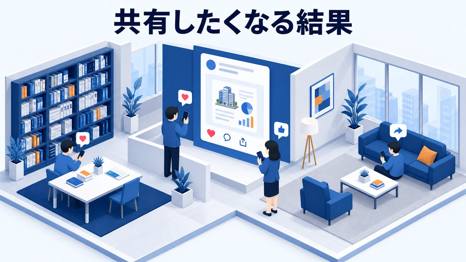 共有したくなる結果