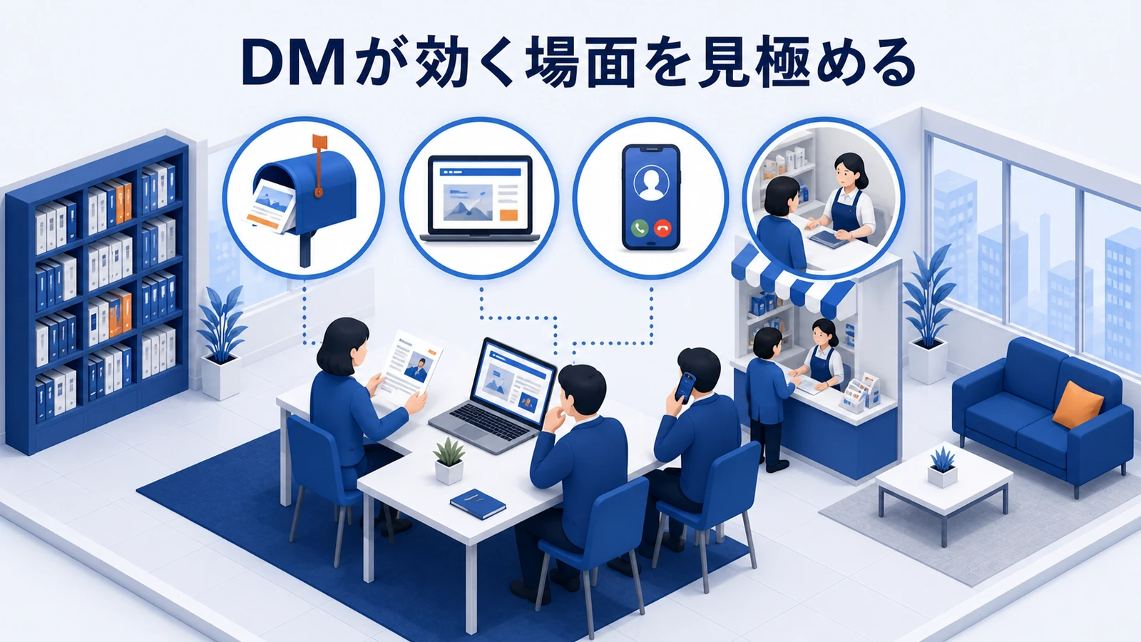DMが効果を出しやすい場面を見極める