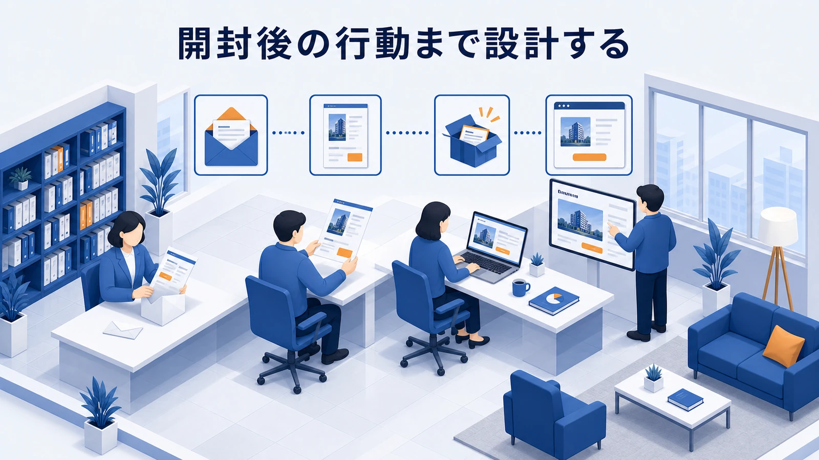 開封後の行動までDMクリエイティブを設計する