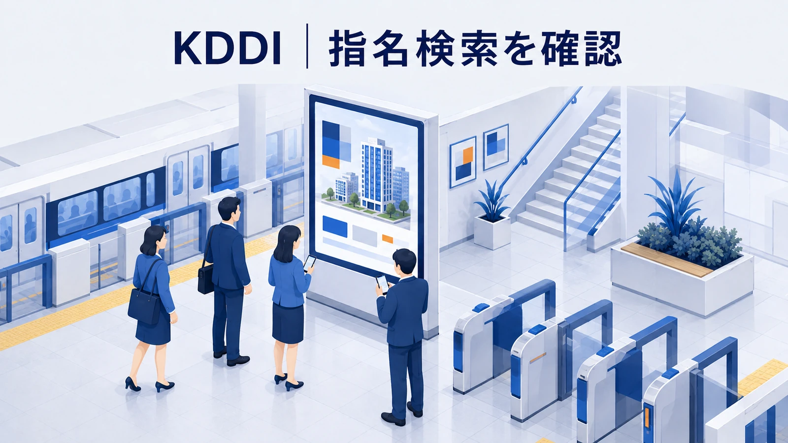 KDDIのDOOH広告成功事例