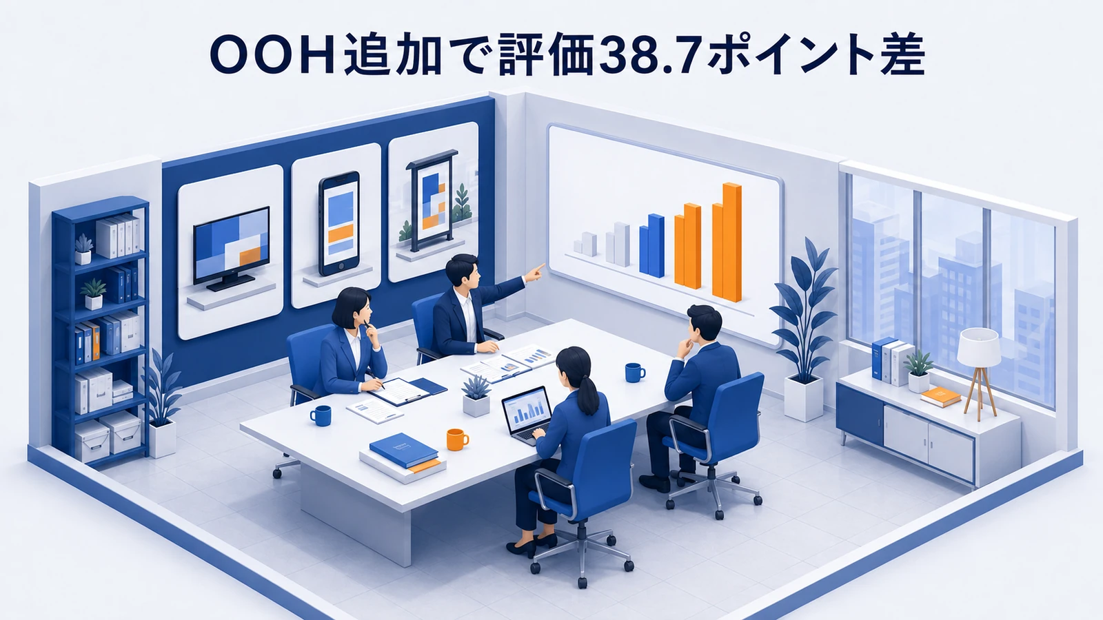 OOH追加によるブランド評価の成功事例