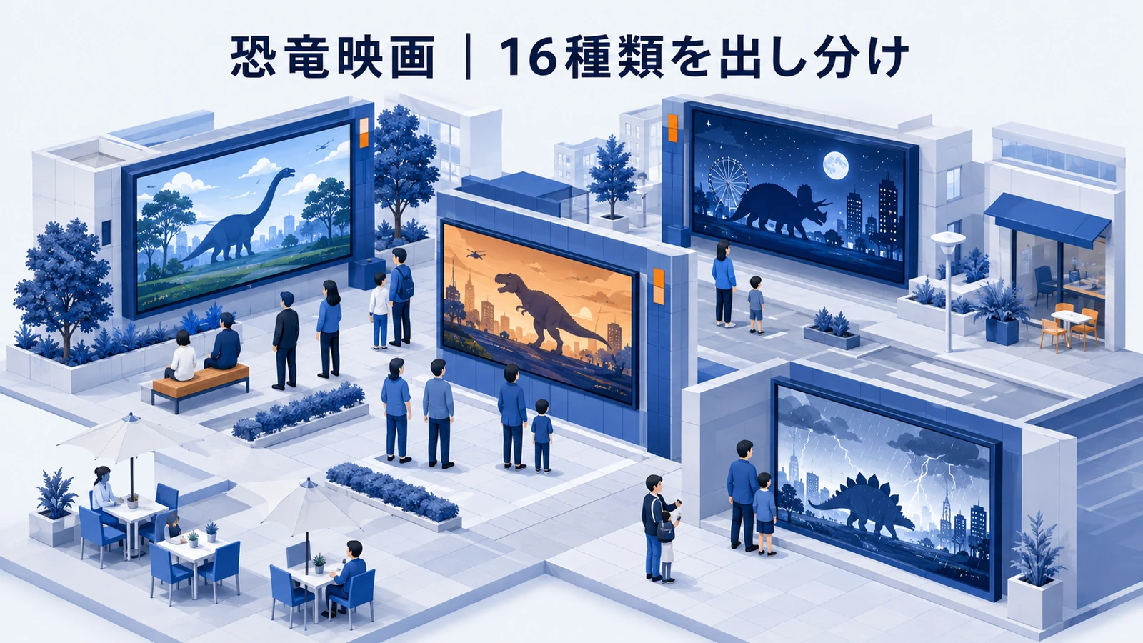 ジュラシック・ワールドのDOOH広告成功事例