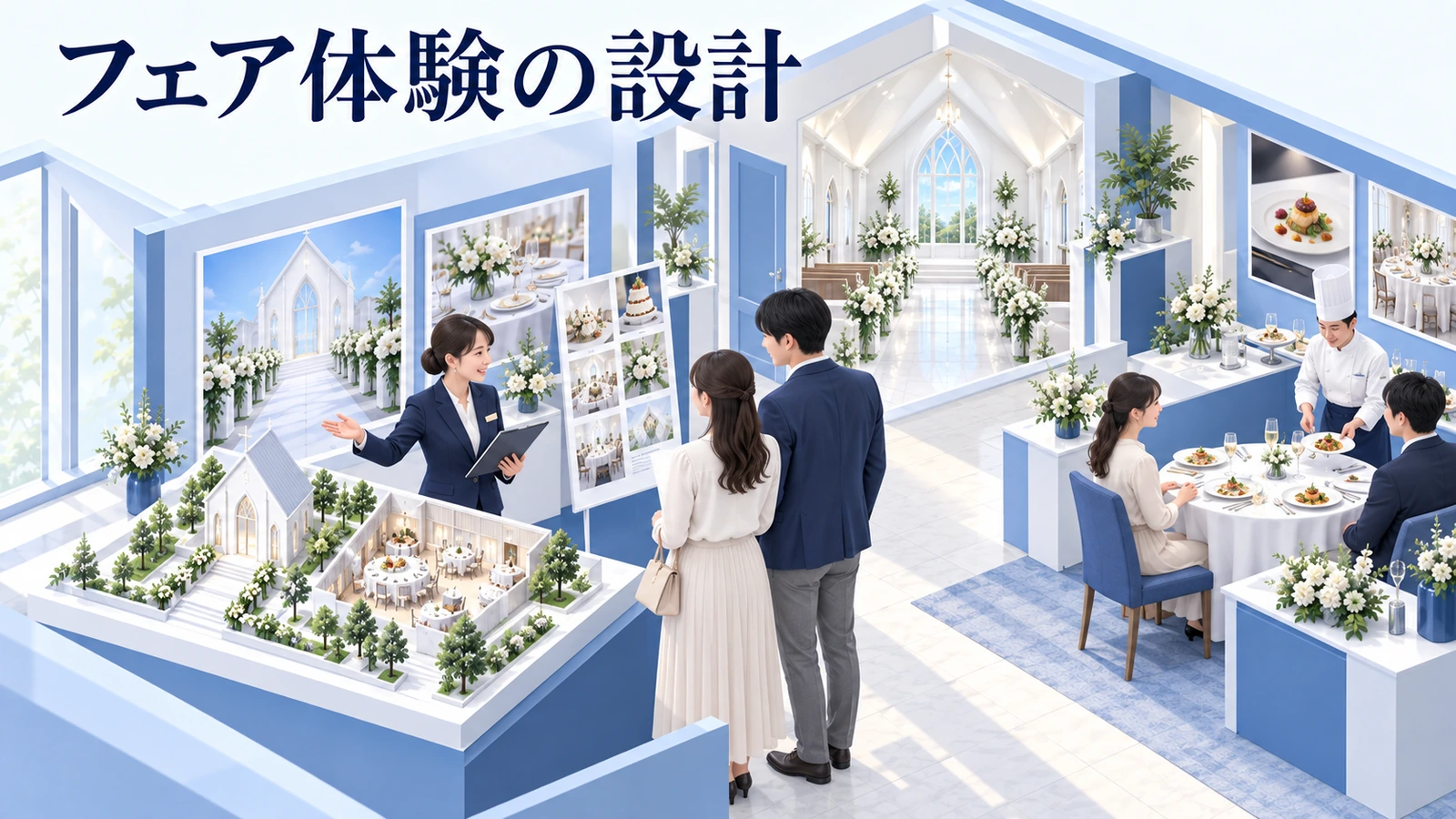 集客の前に、フェアで確かめられることを明確にするの図解