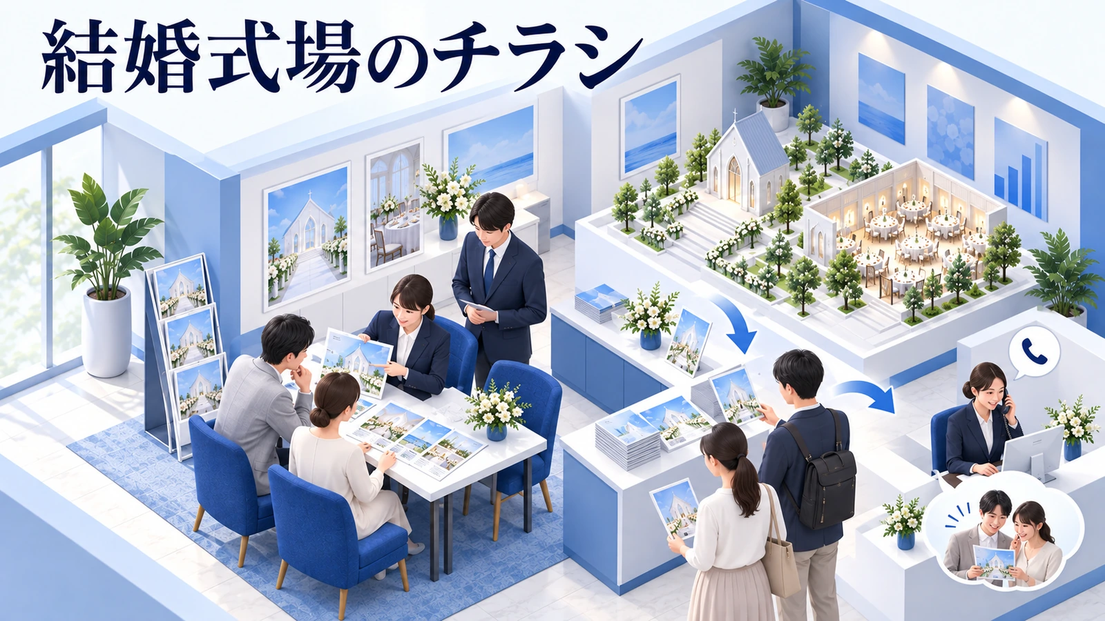 結婚式場のチラシ活用の関連記事
