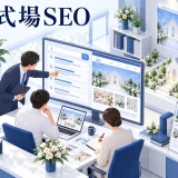 結婚式場SEOの図解