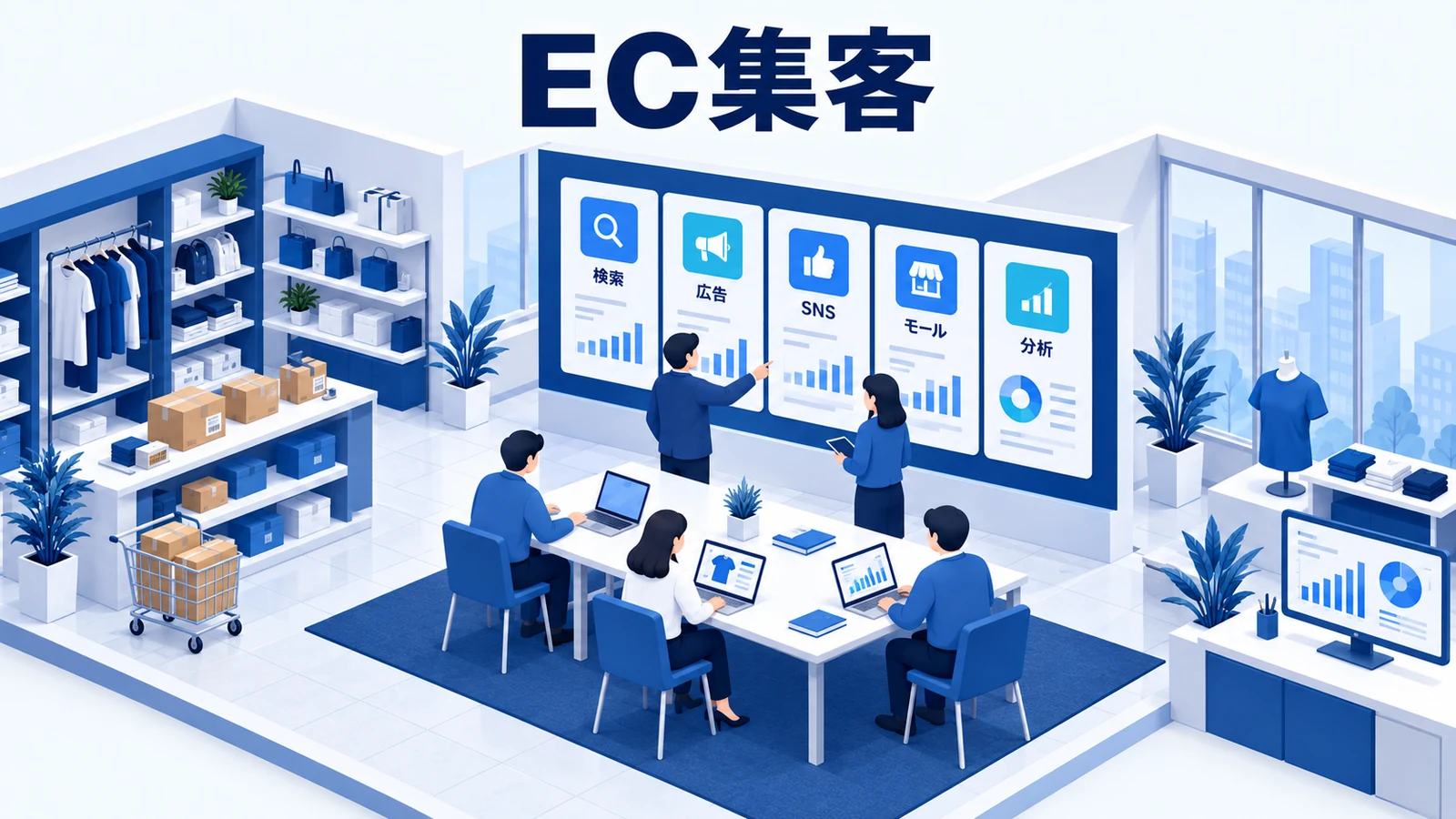EC集客を整理するImage 2.0図解