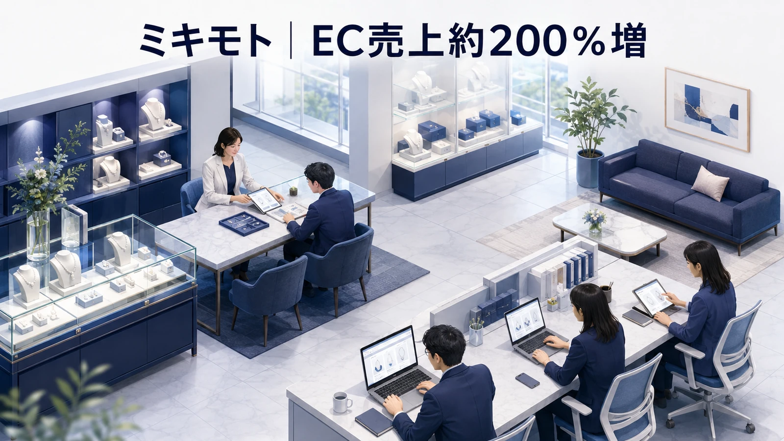 ミキモトのECマーケティング成功事例