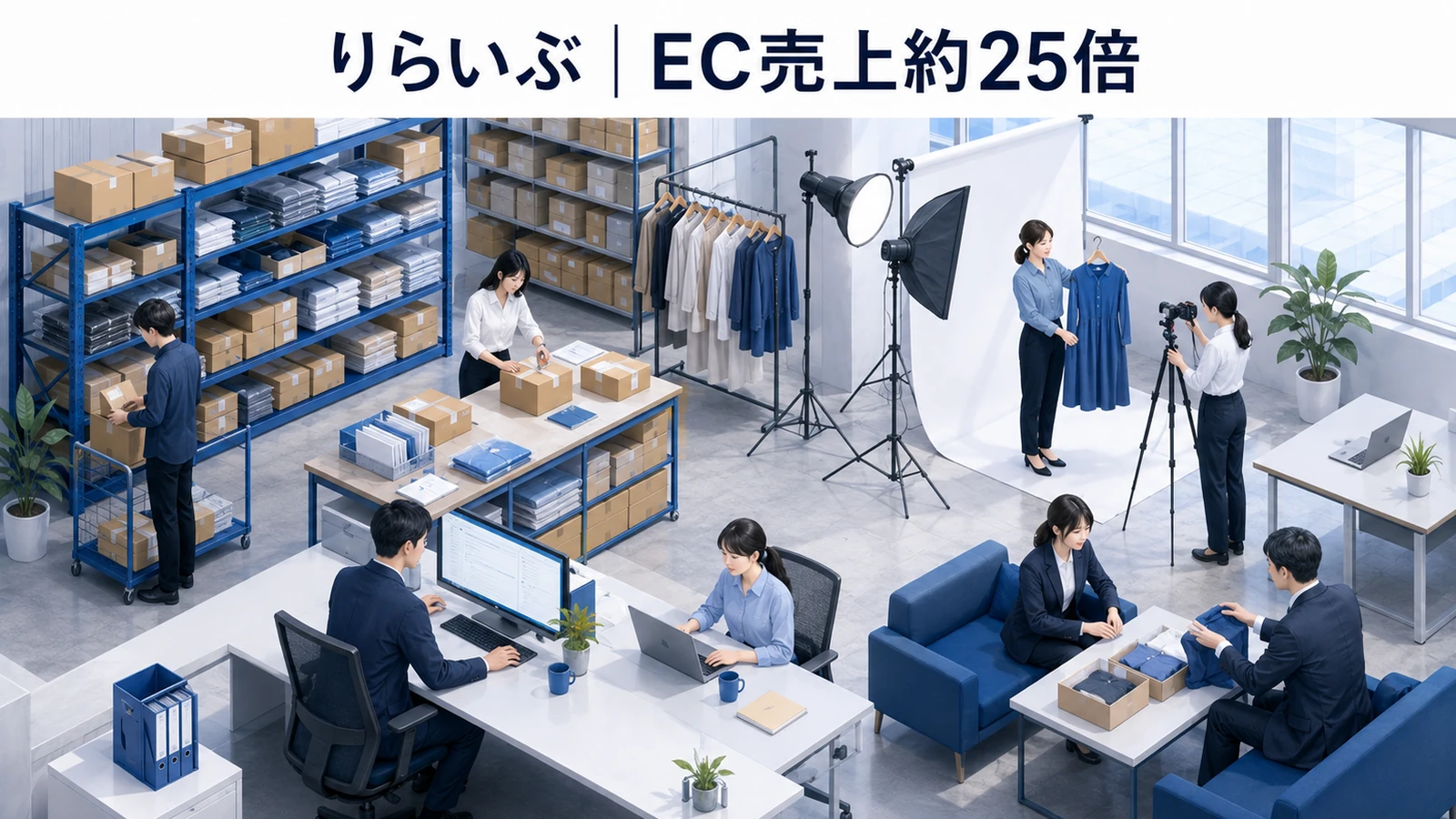 りらいぶのECマーケティング成功事例