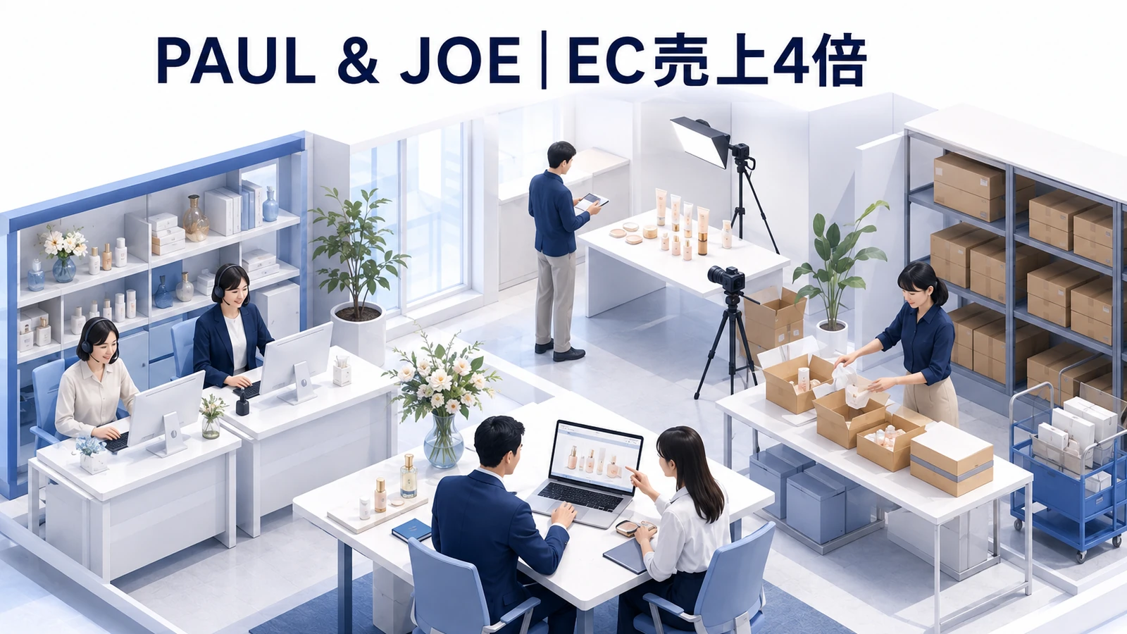 PAUL & JOEのECマーケティング成功事例