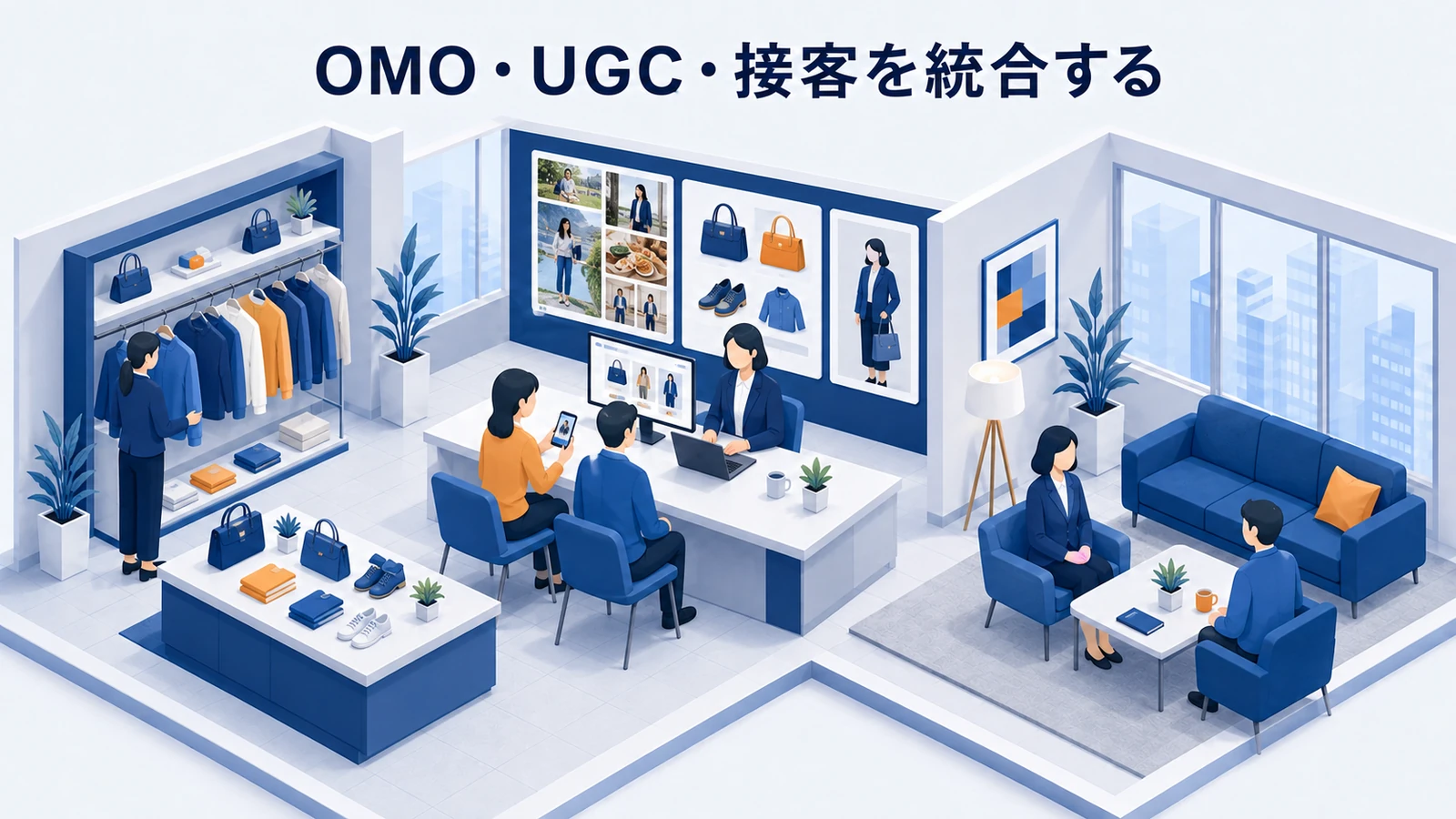 OMO、UGC、接客を一つのEC体験にする
