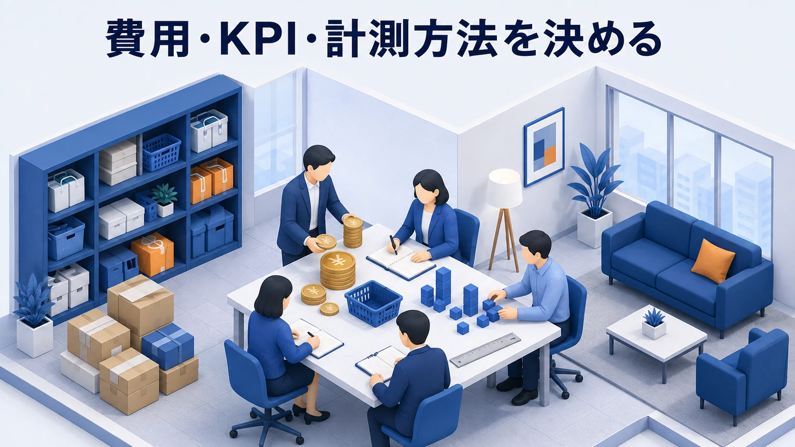 ECマーケティングの費用、KPI、計測方法