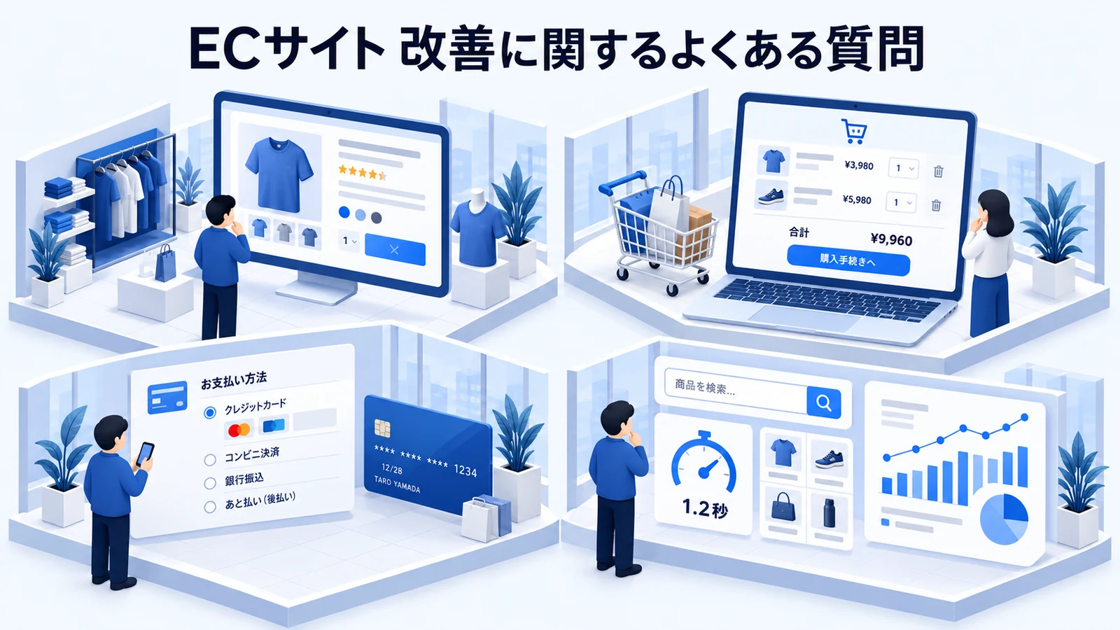 ECサイト 改善の疑問を整理するImage 2.0図解