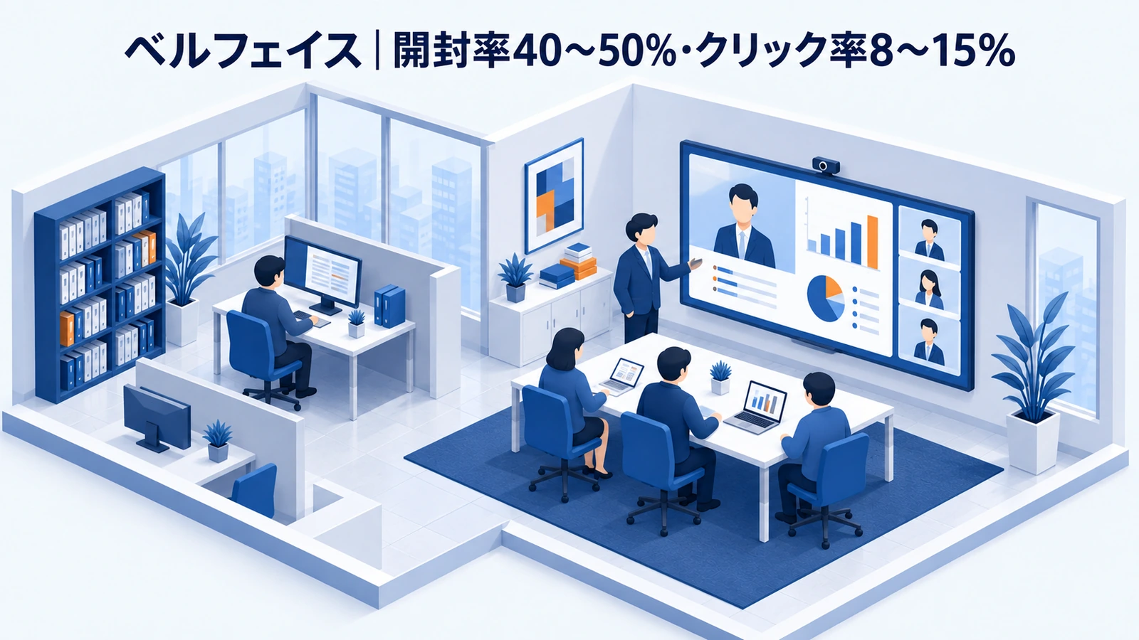 ベルフェイスのメール広告成功事例