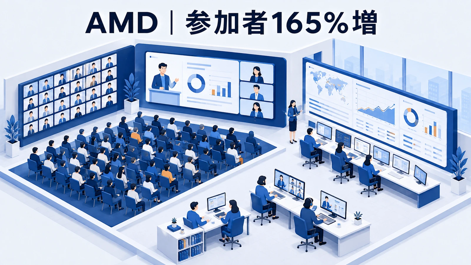 AMD｜ROI3倍、参加者165％増のイベントマーケティング成功事例