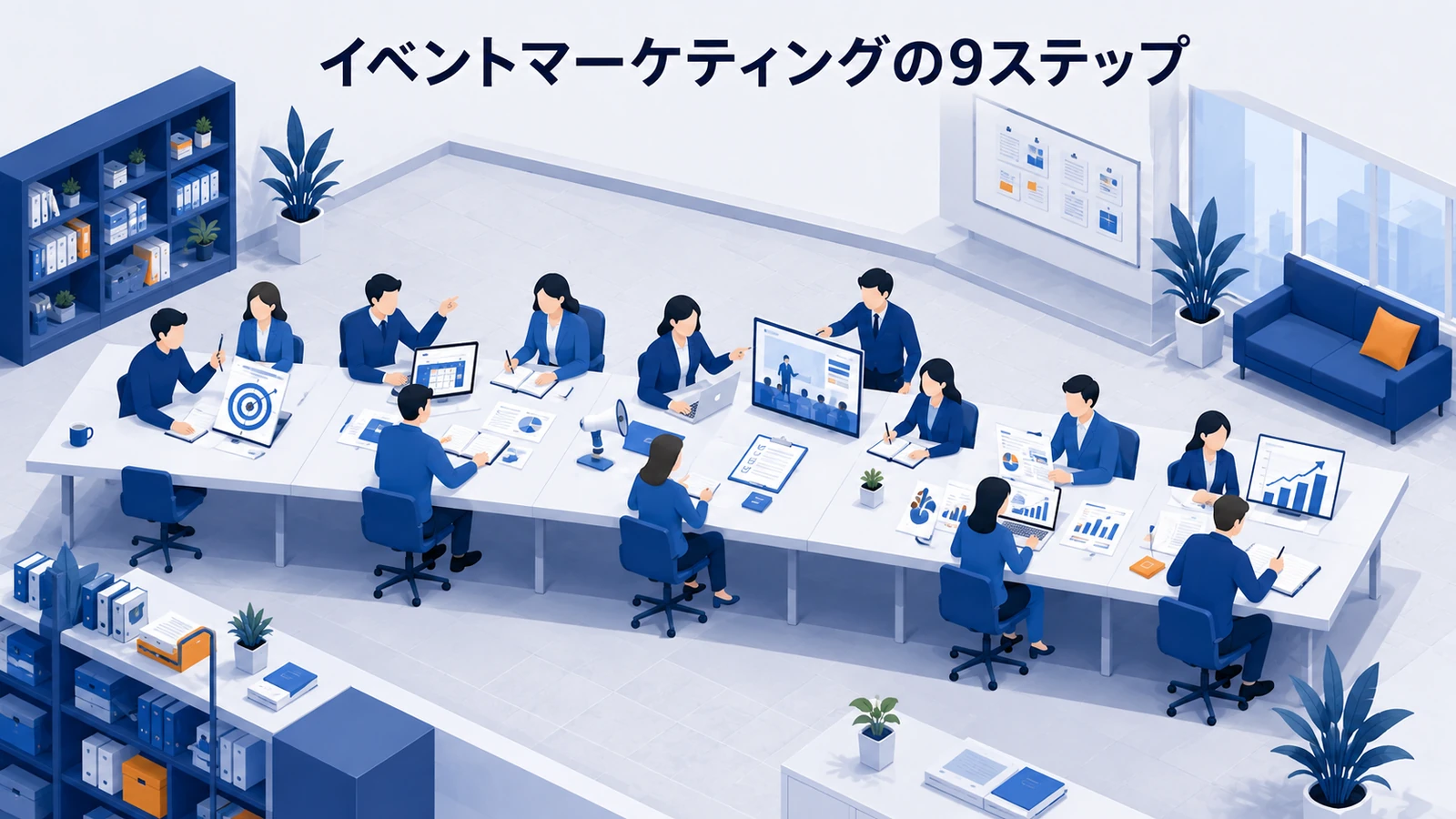 イベントマーケティングの9ステップ