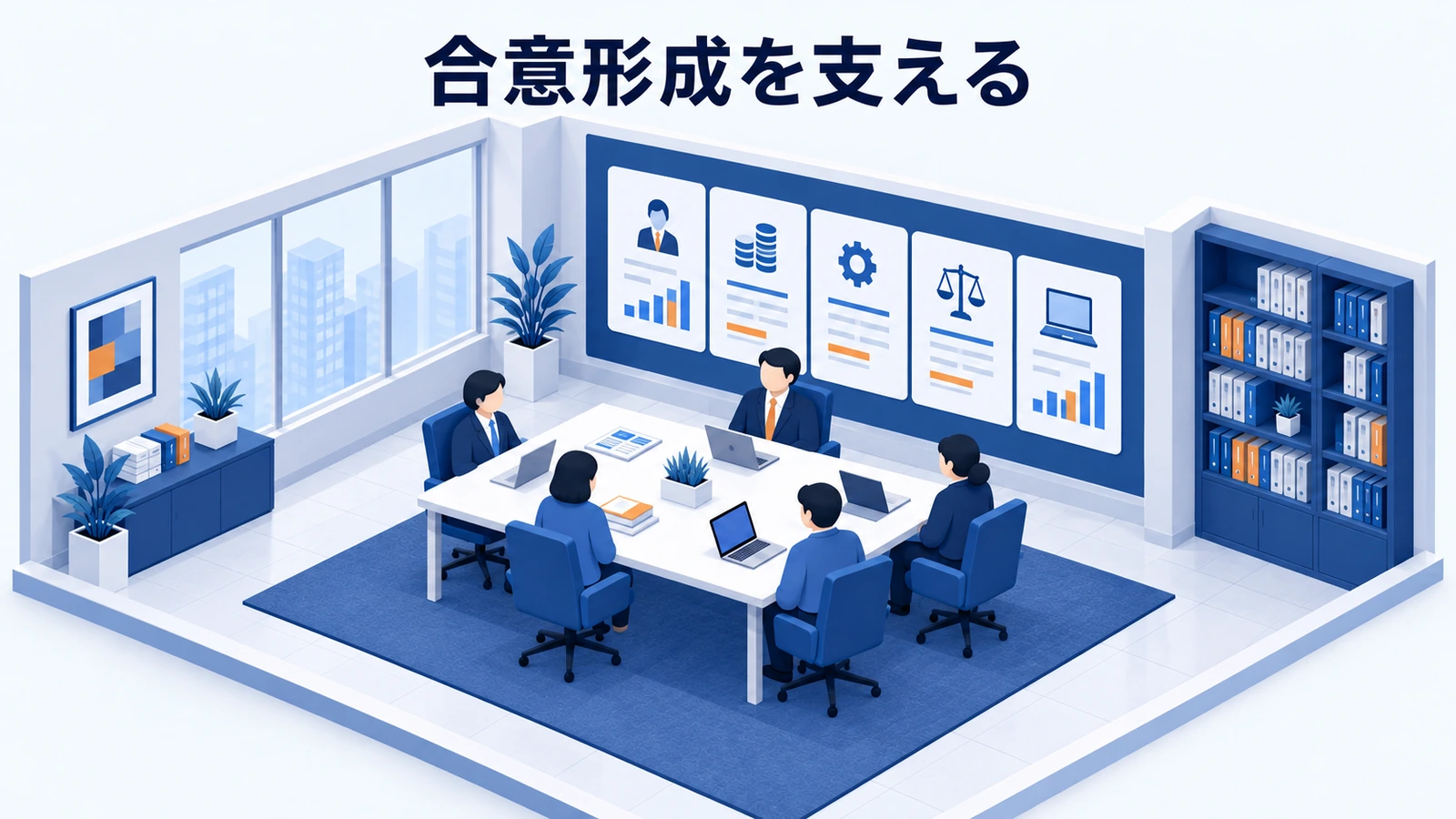 合意形成を支える