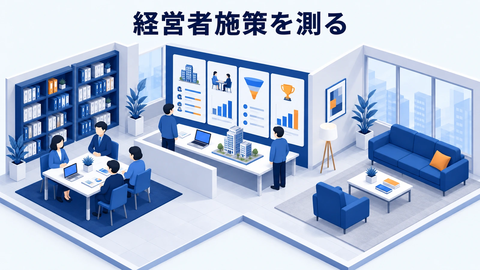 経営者施策を測る
