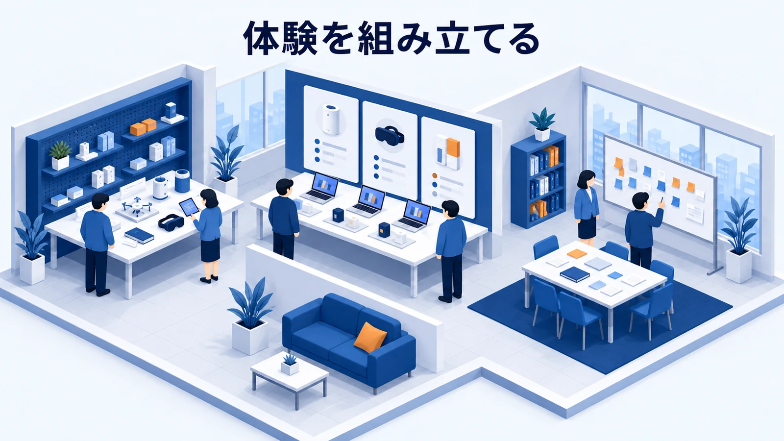 体験を組み立てる