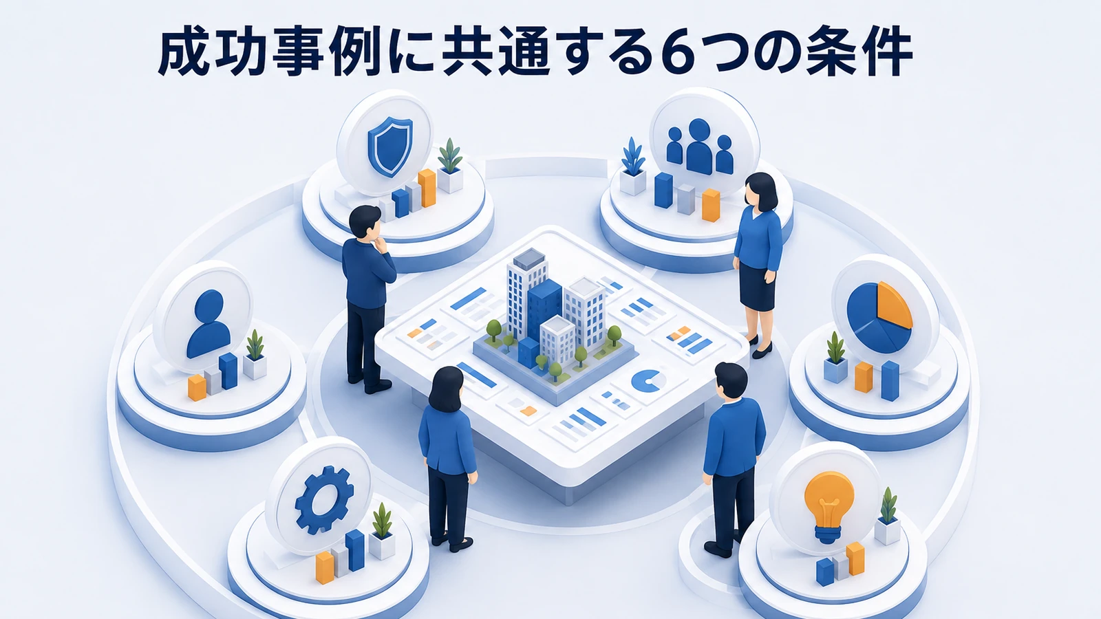 成功事例に共通する6つの条件