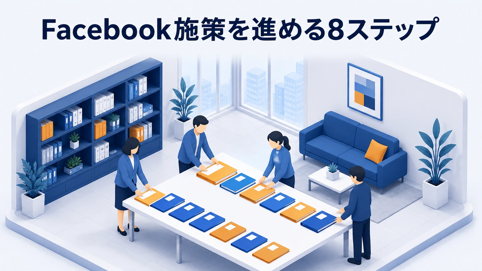 Facebook施策を進める8ステップ