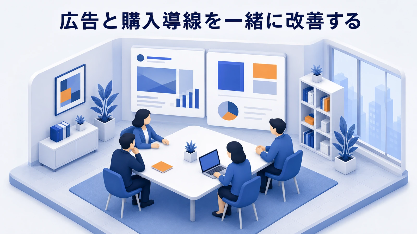 広告と購入導線を一緒に改善する