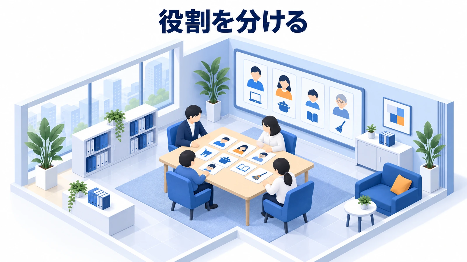 役割を分ける