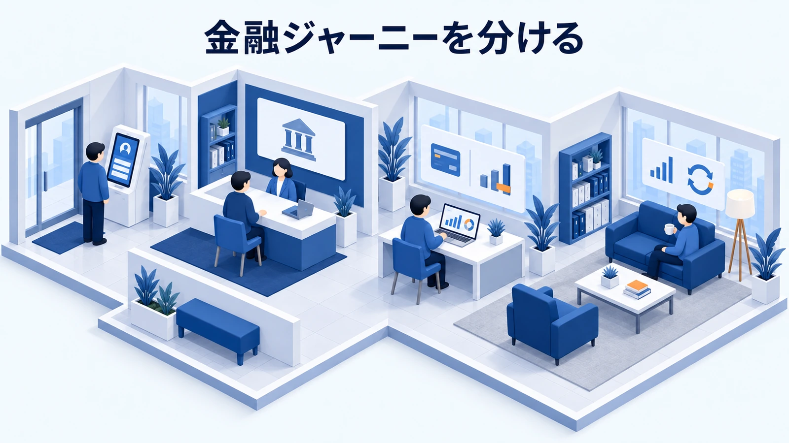 金融ジャーニーを分ける